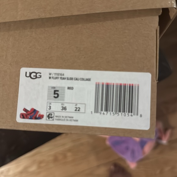 Fluff Yeah Cali Collage Ugg Slippers - Picture 5 of 5